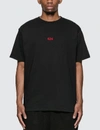 424 Logo-embroidered Short-sleeved T-shirt In Black