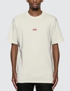 424 Embroidered Logo Crew Neck T-shirt In White