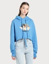 FIORUCCI VINTAGE ANGELS CROP HOODIE