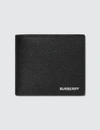 BURBERRY GRAINY LEATHER INTERNATIONAL BIFOLD WALLET