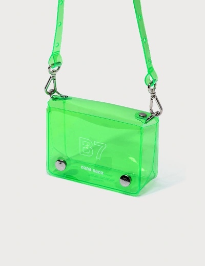 Nana-nana Pvc B7 Bag In Green