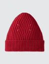 MAISON MARGIELA RIBBED BEANIE