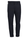 Dsquared2 Stretch Tencho Wool-blend Skinny Pants In Navy