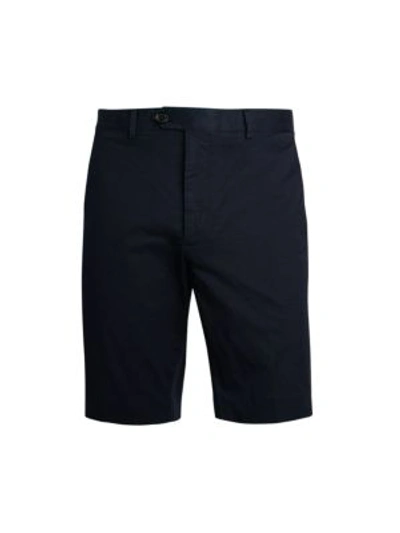 Polo Ralph Lauren Eaton Stretch-cotton Shorts In Navy