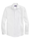 Ralph Lauren Classic Linen Sport Shirt In Navy