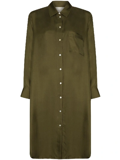 ASCENO OXFORD SHIRT DRESS 