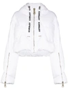 Khrisjoy Woman White Khris Shorty Puffer Jacket