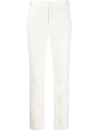 Vince Straight Leg Trousers In White