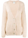 FORTE FORTE OVERSIZED BUTTON-DOWN CARDIGAN