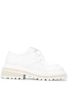 Marsèll Carro Chunky Sole Derby Shoes In White