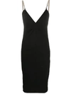 RICK OWENS SLIM-FIT MIDI DRESS