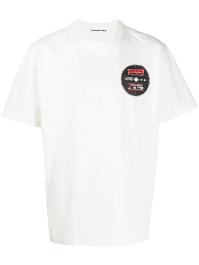 Alexander Wang Logo Patch T-shirt In White