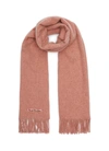 ACNE STUDIOS FRINGED EDGE WOOL SCARF