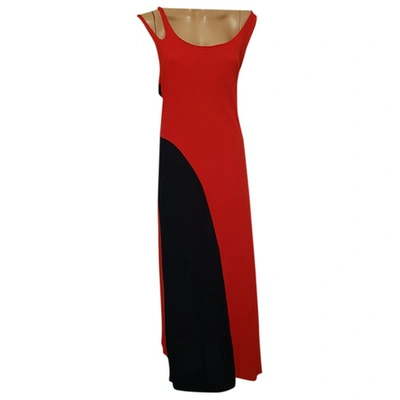 Pre-owned Moschino Cheap And Chic Red Dress