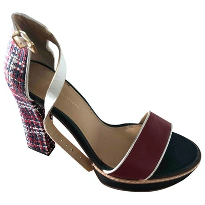Pre-owned Tommy Hilfiger Multicolour Leather Heels