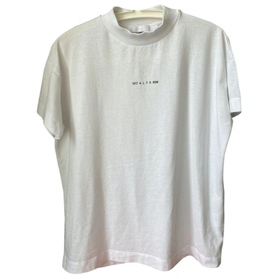 Pre-owned Alyx White Cotton  Top