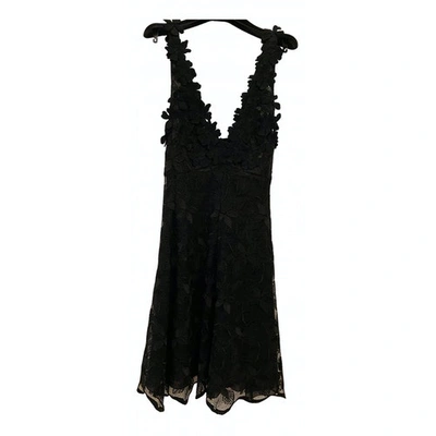 Pre-owned Giambattista Valli Black Lace Dress