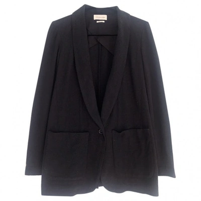 Pre-owned Isabel Marant Étoile Black Silk Jacket