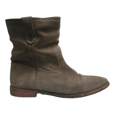 Pre-owned Isabel Marant Suede Ankle Boots
