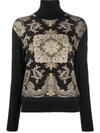 ETRO PAISLEY-PRINT TURTLENECK JUMPER