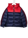 MONCLER COLOUR-BLOCK DOWN PADDED JACKET
