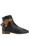 LOEWE GATE ANKLE BOOTS