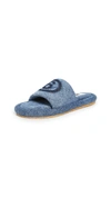 MM6 MAISON MARGIELA Working Rubber Denim Slipper Slides