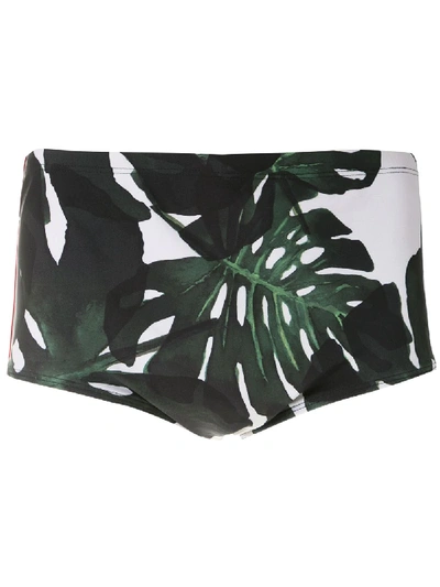 Osklen Printed Janeiro Swim Briefs In Multicolour