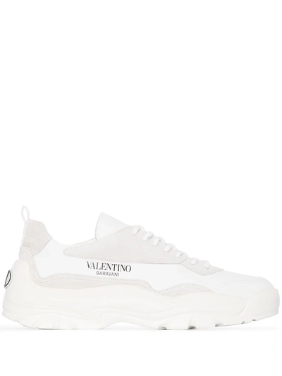 Valentino Garavani Gumboy Low-top Sneakers In White