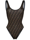 FENDI REVERSIBLE FENDIRAMA SWIMSUIT