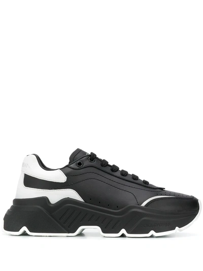 Dolce & Gabbana Daymaster Lace-up Sneakers In Schwarz