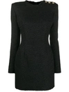 BALMAIN BOUCLÉ TWEED MINI DRESS