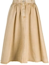 GOLDEN GOOSE MID-LENGTH PLEATED SKIRT