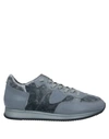 PHILIPPE MODEL PHILIPPE MODEL WOMAN SNEAKERS GREY SIZE 8 SOFT LEATHER, TEXTILE FIBERS,11716933IH 9