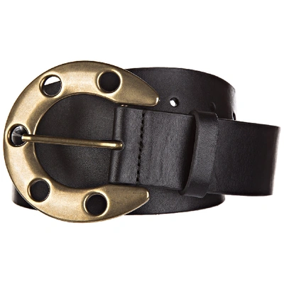 Dolce & Gabbana Buckle Belt In Nero
