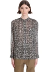 ISABEL MARANT ÉTOILE MEXIKA SHIRT IN BLACK COTTON,11453616