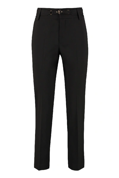 Red Valentino Redvalentino Belted Tailored Trousers In Black