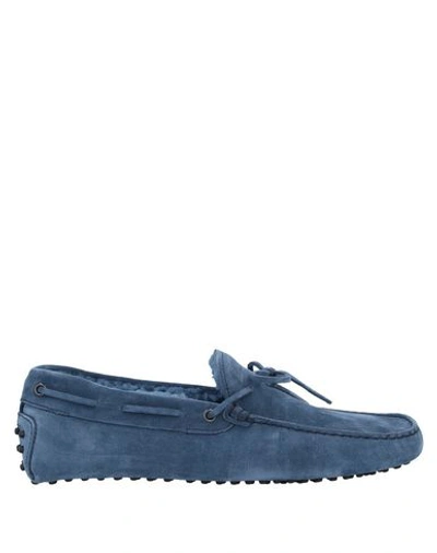 Tod's Loafers In Blue