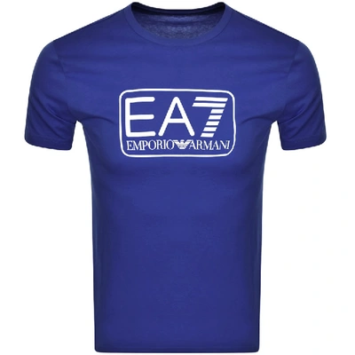 Ea7 Emporio Armani T Shirt Blue