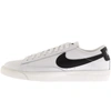 NIKE NIKE BLAZER LOW LEATHER TRAINERS WHITE,138026