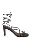 ALOHAS BELLINI STRAPPY LEATHER SANDALS,819408