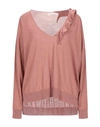 Liviana Conti Sweater In Pastel Pink