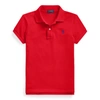 Polo Ralph Lauren Kids' Cotton Mesh Polo Shirt In Rl 2000 Red