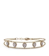 DJULA YELLOW GOLD AND DIAMOND PRECIOUS BRACELET,15034956