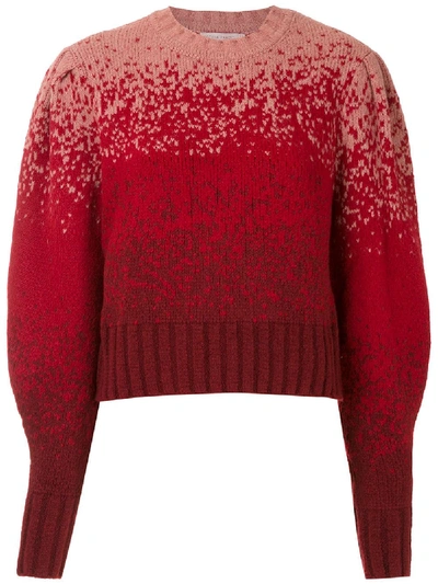 Cecilia Prado Knitted Margaret Blouse In Red
