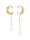 CHLOÉ C DROP EARRINGS