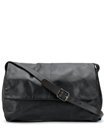 Numero 10 Foldover Shoulder Bag In Black