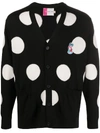 MAISON KITSUNÉ POLKA-DOT CARDIGAN