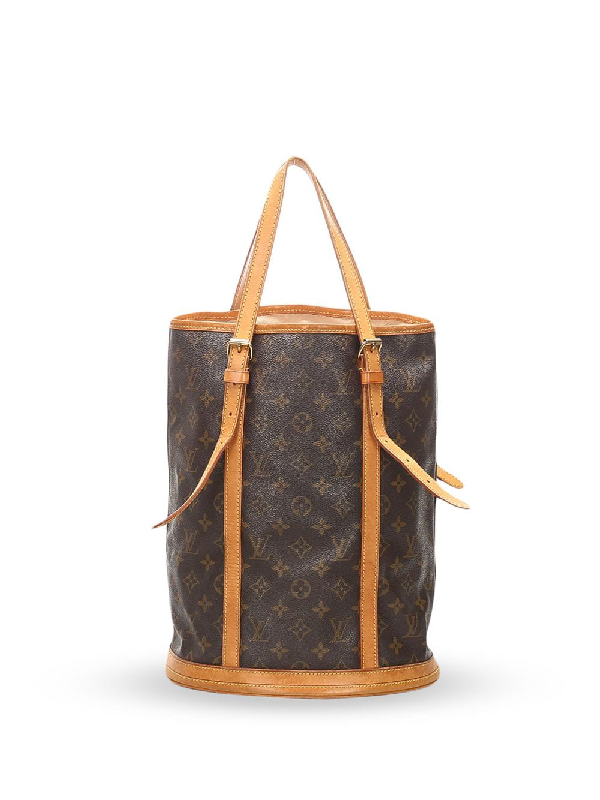 Pre-Owned Louis Vuitton 2001 Pre-owned Bucket Gm Bag In 棕色 | ModeSens