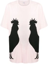 LOEWE ROOSTER OVERSIZE T-SHIRT